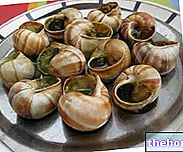 식용 달팽이 또는 육지 달팽이 - 고기