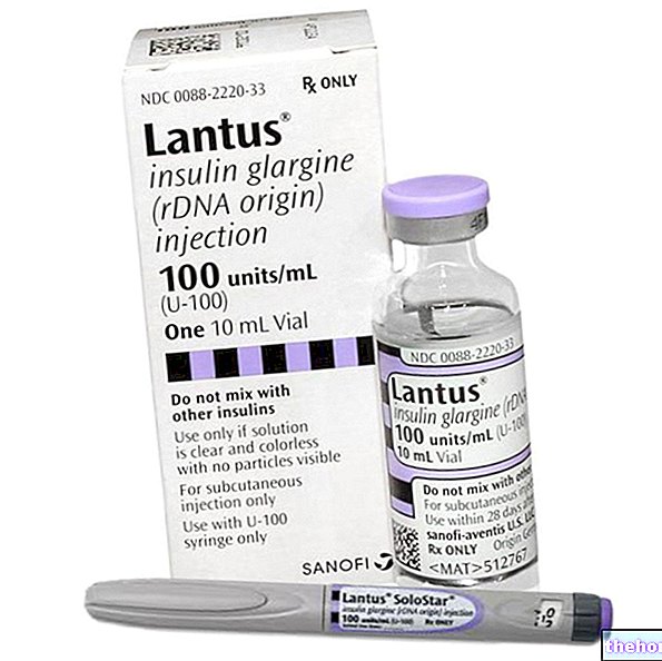 लैंटस ® - इंसुलिन ग्लार्गिन - ड्रग्स-डायबिटीज