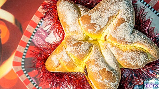 Brioches gigantes con mermelada - Estrella de Navidad - recetas-de-alicia