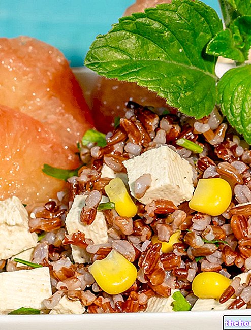 Laukinės raudonųjų ryžių salotos - Alisos receptai