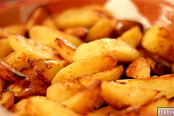Krokant gebakken aardappelen met weinig olie
